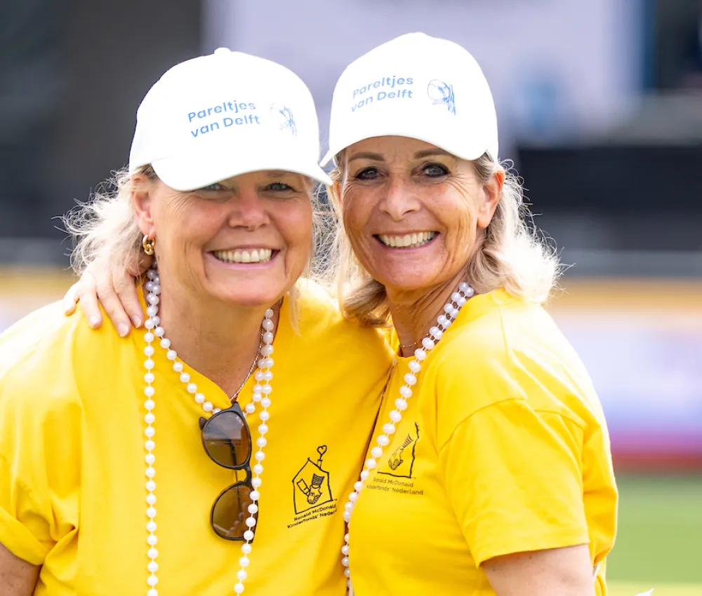 Vrijwilligers tijdens HomeSport Events