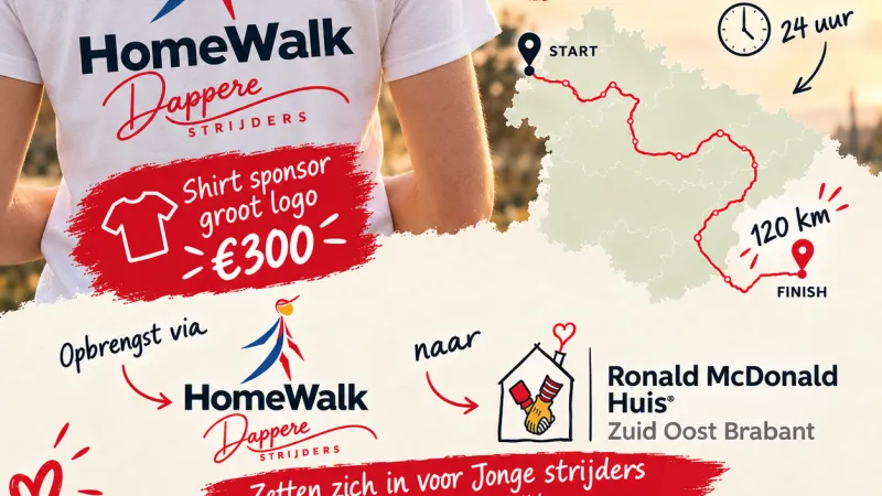 Shirtsponsor groot logo - €300
