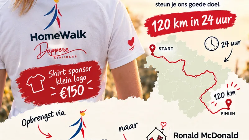 Shirtsponsor - Logo klein - €150