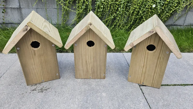Vogelhuisjes 