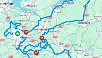 route wielrennen