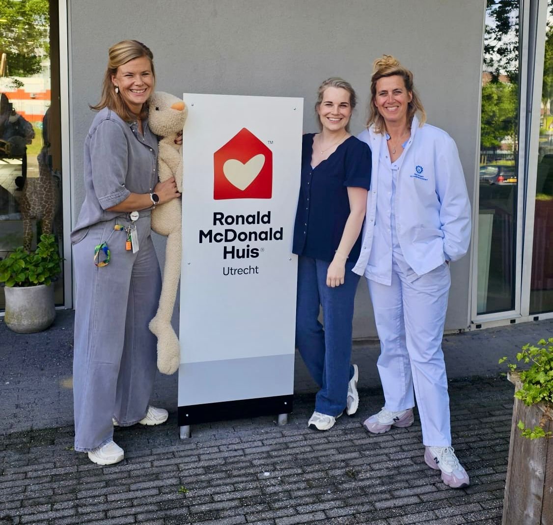 Het team bij het Huis in Utrecht