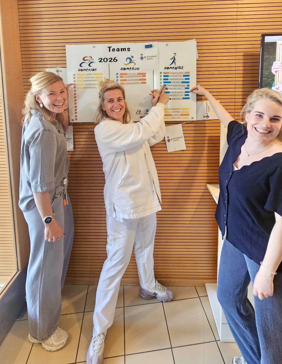 Het team bij het Huis in Utrecht