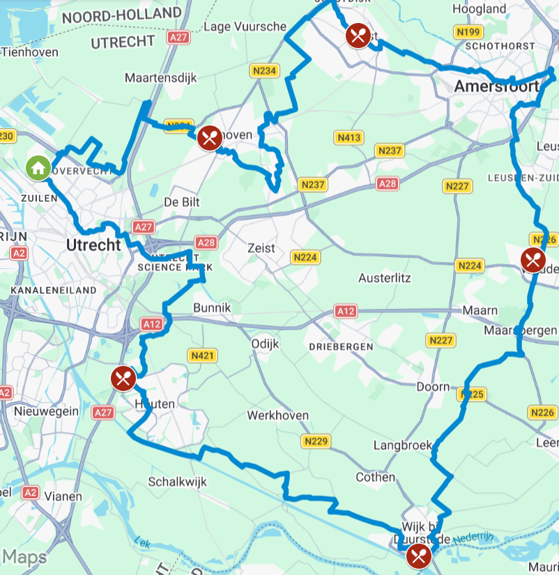 Route wandelen